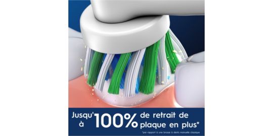 Brossette dentaire ORAL-B Cross Action x3 X-filaments