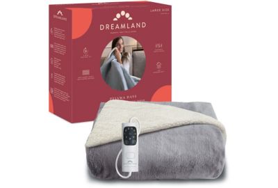 Couverture chauffante DREAMLAND PYJAMA DAYS SHERPA ET VELOURS 6T 160X120
