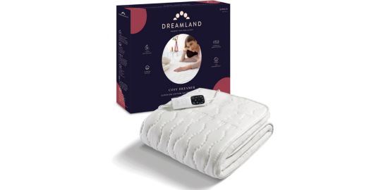Surmatelas chauffant DREAMLAND COSY DREAMER COTON SIMPLE 6T 150X80
