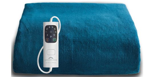 Couverture chauffante DREAMLAND SNUGGLE UP BLEU VERT 6T 160X120