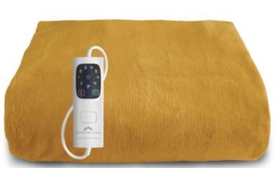 Couverture chauffante DREAMLAND SNUGGLE UP MOUTARDE 6T 160X120
