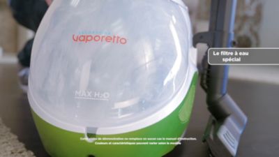 Voir la vidéo pour Aspirateur nettoyeur vapeur POLTI Vaporetto Lecoaspira FAV80 Turbo