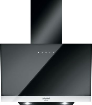 Hotte décorative murale inclinée HOTPOINT HHVP8.7FLTK