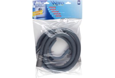 Tuyau de vidange WPRO TVS259 droit vers droit 2.5m