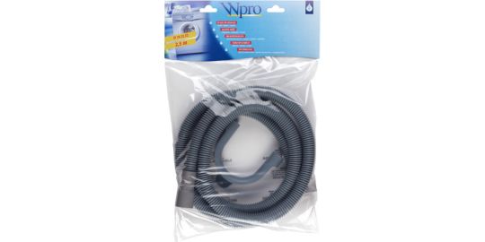 Tuyau de vidange WPRO TVS259 droit vers droit 2.5m