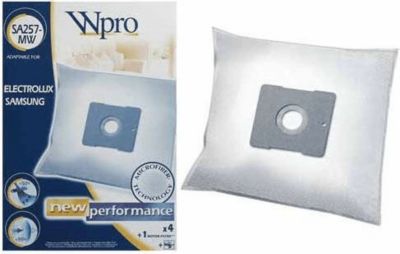 Pièce détachée WHIRLPOOL SACS ASPIRATEUR (X4) MICROFIBRE SAMSUNG Pièce détachée WHIRLPOOL SACS ASPIRATEUR (X4) MICROFIBRE SAMSUNG