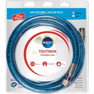 Wpro Flexible TBC158 Gaz Butane/Propane Longueur 1,5m : : Jardin