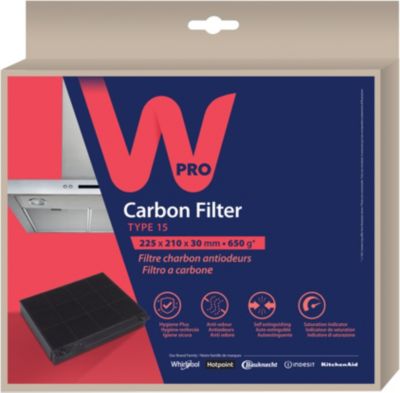 Filtre hotte WPRO CHF15/1