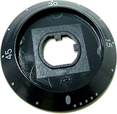 Pièce détachée ARISTON disque bouton minuterie inox Pièce détachée ARISTON disque bouton minuterie inox