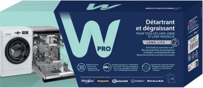 Pack de 24 tablettes lessive Wpro pour lave-vaisselle