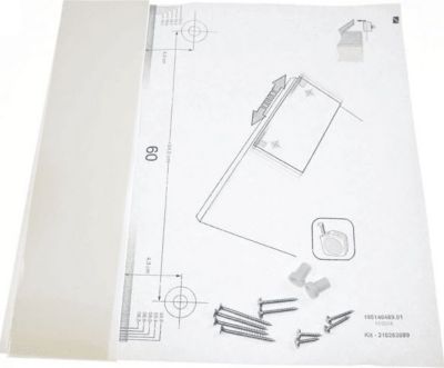 Portillon WHIRLPOOL KIT INSTALLATION 45/60CM -...