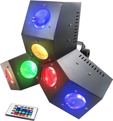 Jeu de lumières KARMA DJ LED234 Lumière 6 lentilles à 24 LEDS