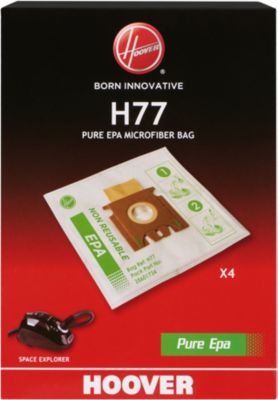 Hoover H63 Kit Microfibre 3 Paquets de 4 Sacs, E…
