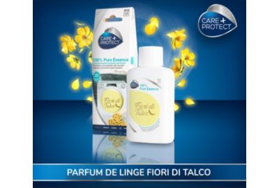 Parfum de linge CARE+PROTECT pour lave-linge / Fiori Di Talco - 100ml