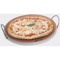Plaque à pizza SMEG a pizza ronde avec poignees - PRTX