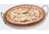 Plaque à pizza SMEG a pizza ronde avec poignees - PRTX