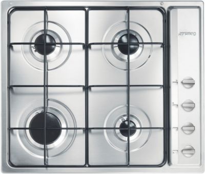 LIMIT Plaque de cuisson gaz LIGKXG60X, 60 cm, 4 foyers pas cher