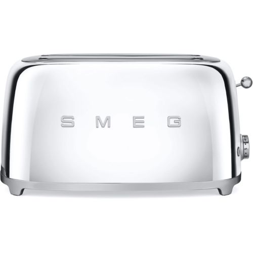 SMEG - Toaster grille-pain noir mat 2 tranches - TSF01BLMEU - Années 50