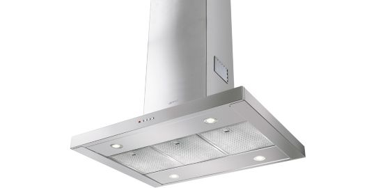 Hotte décorative îlot SMEG KI90XE