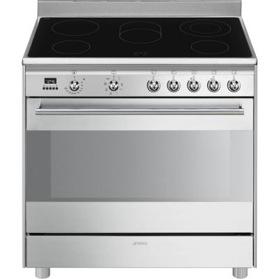 Location Piano de cuisson vitrocéramique Smeg SCD91CMX9 Vitro