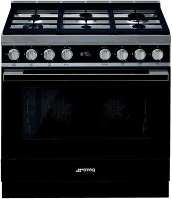 Piano de cuisson gaz SMEG CPF9GPBL