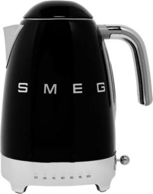 Bouilloire température réglable Smeg noir