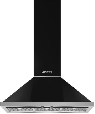 Hotte décorative murale SMEG KPF9BL