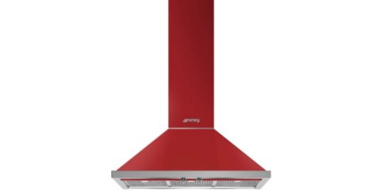 Hotte décorative murale SMEG KPF9RD