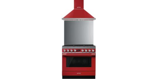 Hotte décorative murale SMEG KPF9RD