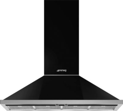 Hotte décorative murale SMEG KPF12BL
