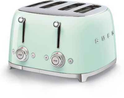 Grille-pain SMEG TSF03PGEU Vert d'eau | Boulanger