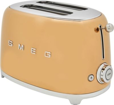 SMEG Grille pain TSF03CREU 4 tranches crème Uniq…