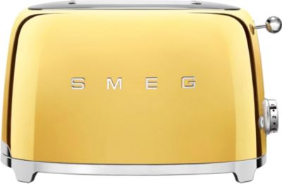 SMEG Grille-pain Smeg TSF02CREU Blanc crème, 1500 Watt