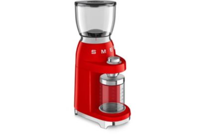 Broyeur SMEG Broyeur à café CGF01RDEU Rouge