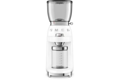 Broyeur SMEG Broyeur à café CGF01WHEU Blanc