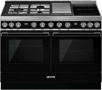 Piano de cuisson mixte SMEG CPF120IGMPBL