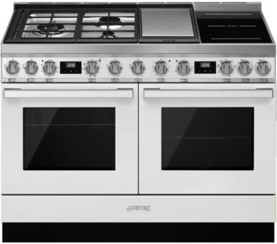 Piano de cuisson mixte SMEG CPF120IGMPWH