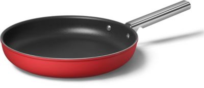 Poêle SMEG diam 30 cm tout feux rouge mat