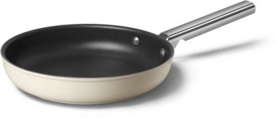 Poêle SMEG diam 26 cm tout feux creme mat