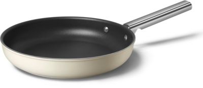 Poêle SMEG diam 28 cm tout feux creme mat