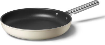 Poêle SMEG diam 30 cm tout feux creme mat