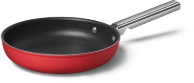 Poêle SMEG diam 24 cm tout feux rouge mat