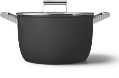 Faitout SMEG diam 26 cm tout feux noir mat