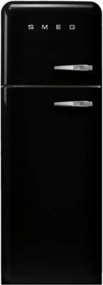 Smeg FQ60NDF réfrigérateur congélateur sur pied noir 91 cm
