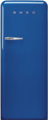 Réfrigérateur 1 porte pose libre 244+26l D Gris métal charnières à gauche -  SMEG Années 50 Réf. FAB28LSV5