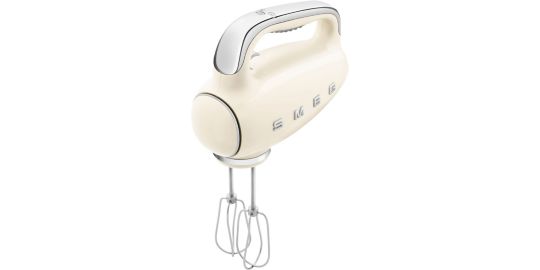 Batteur SMEG HMF01CREU>Un compagnon particulièrement ergonomique</h3><p>Votre futur batteur SMEG HMF01CREU brillera par sa facilité d'utilisation. <b>Enrichi d'un afficheur LED rétro-éclairé, son panneau de commande</b> favorisera une lecture facile de la vitesse en cours, tandis que l'éjection de ses fouets se fera en toute simplicité pour rendre le nettoyage rapide et facile : parfait pour gagner du temps à chaque étape de vos recettes.<br><br>Préparez vos plats favoris avec une aisance inégalée grâce à <b>la poignée antidérapante en plastique</b> de votre batteur SMEG HMF01CREUqui vous garantira une meilleure prise en main et un confort d'utilisation démultiplié, même lors de sessions culinaires prolongées. <b>Inclus, les fouets à fils, les batteurs plats et les crochets pétrisseur</b> optimiseront vos préparations de bout en bout avec autant d'efficacité que de confort.</p></p>
              </div>
            </div>
          

          
        


        
        <section id=