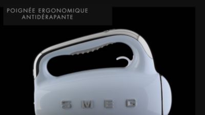Voir la vidéo pour Batteur SMEG Noir HMF01BLEU