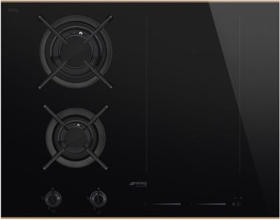 Plaque mixte induction gaz SMEG PM6643R