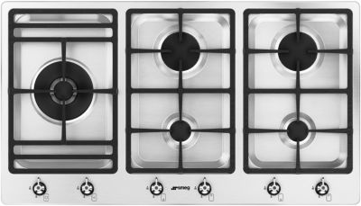 Plaque gaz SMEG PS9062 Plaque gaz SMEG PS9062