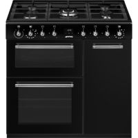 Location Piano de cuisson gaz SMEG CX93GMBL